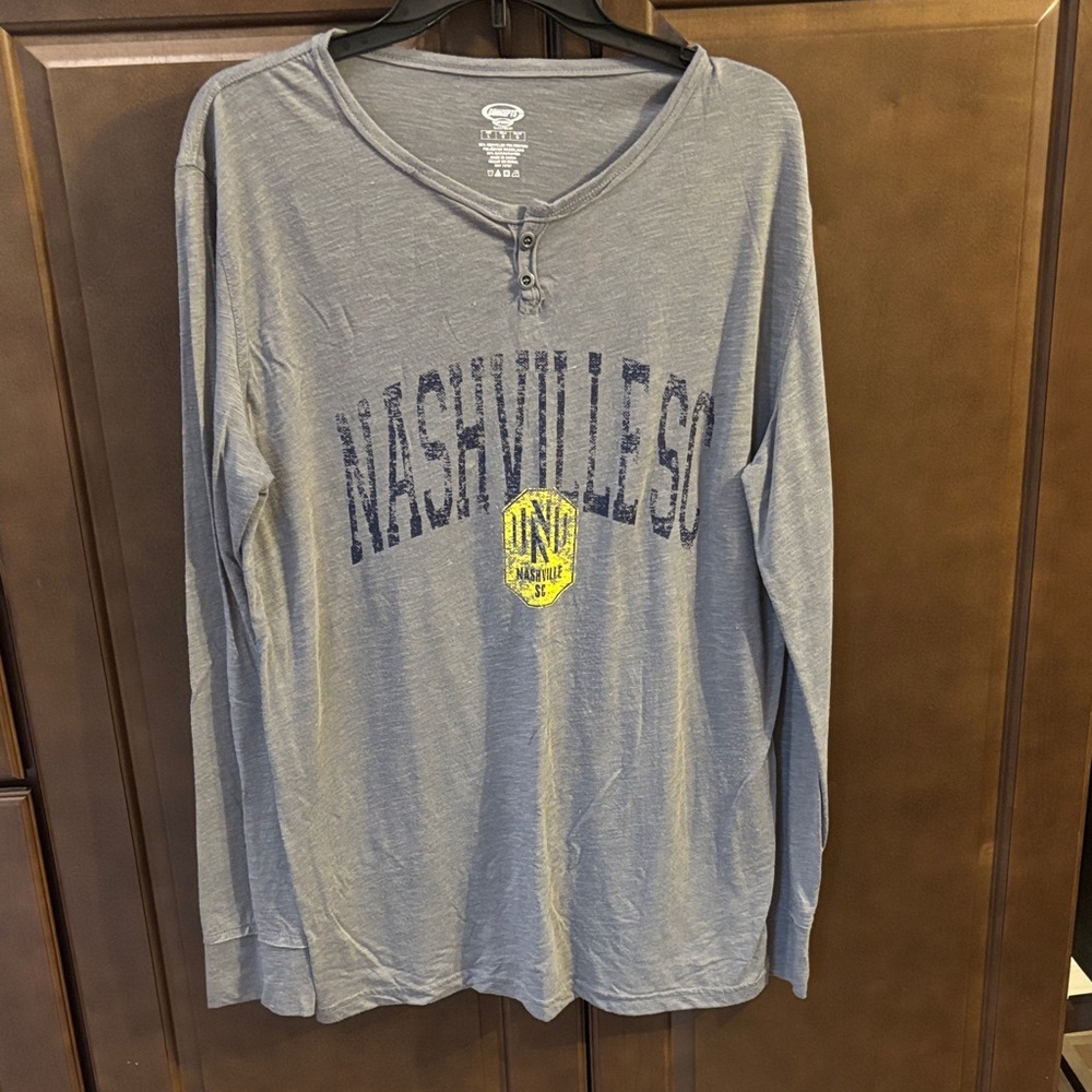 Nashville Oversized Soccer Club Long Sleeve Shirt